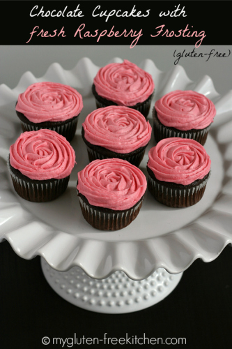 Gluten-free-Chocolate-Cupcakes-with-Fresh-Raspberry-Frosting