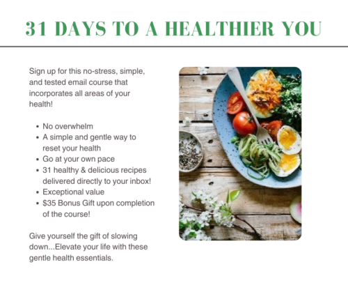 31 Days To A Healthier You